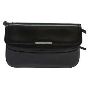Bally Leather Shoulder Bag Black